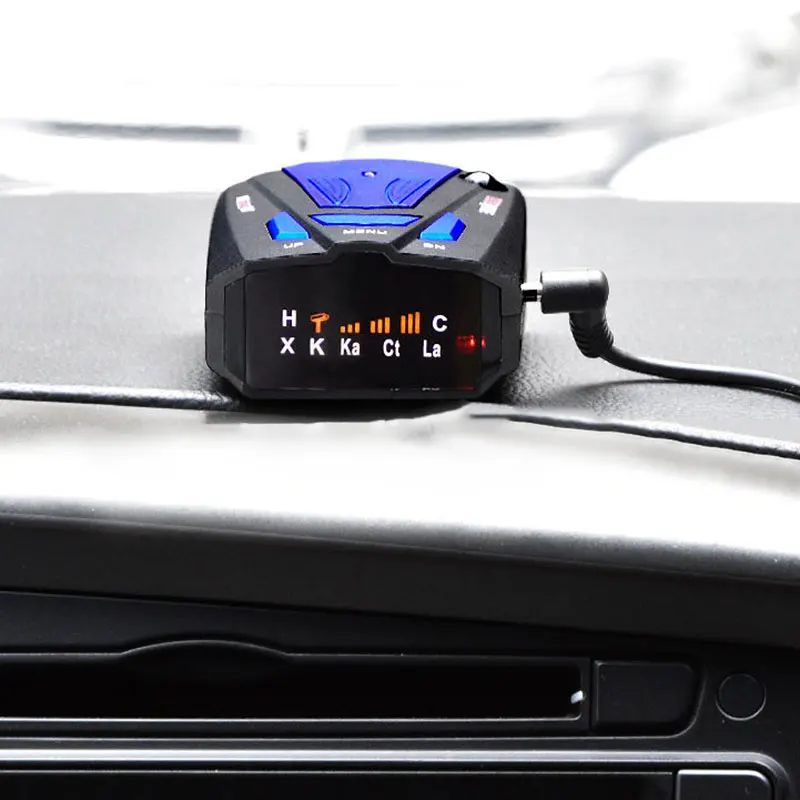 Автомобильный электронный детектор для собак V7 с углом обзора 360 градусов GPS