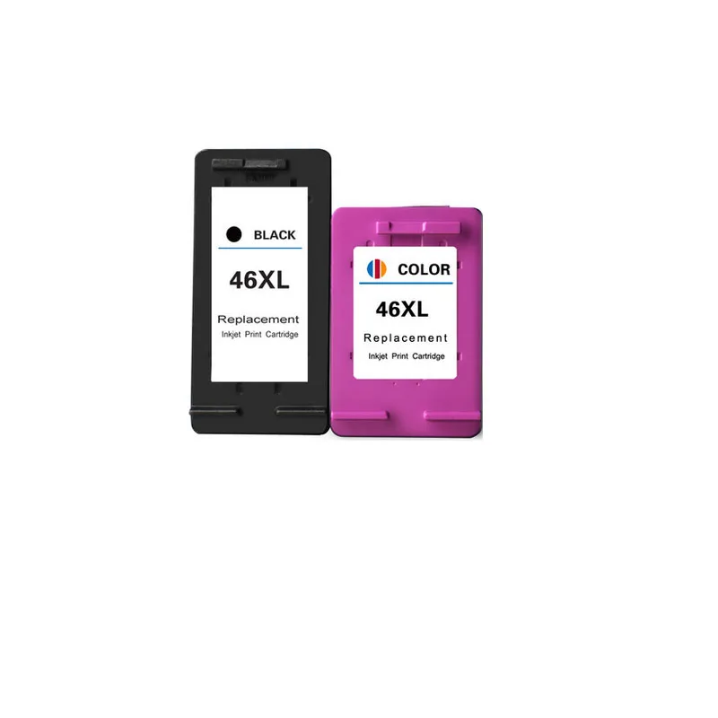 2 PK для hp 46 чернил совместимый HP 46XL HP46 чернильный картридж DeskJet чернила