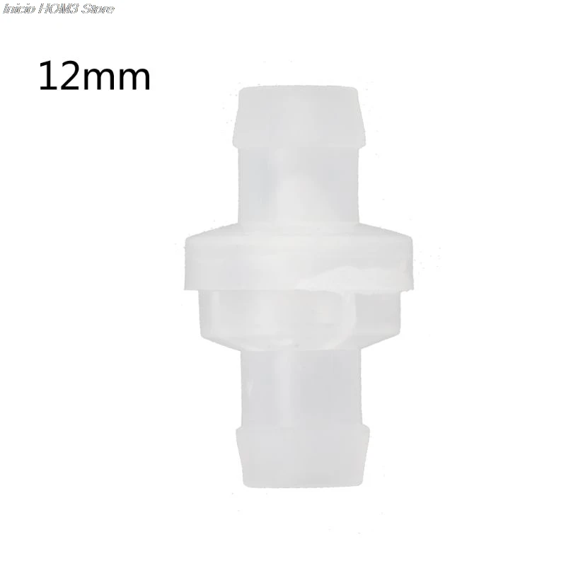 

Plastic One-Way Non-Return Water Inline Fluids Check Valves For Fuel Gas Liquid 3mm/4mm / 5mm/6mm / 8mm / 10mm/ 12mm Optional