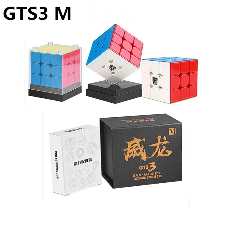 Магнитный магический куб Neo Cube GTS3M MoYu Weilong GTS V2 V3 M 3x3x3 головоломка 3 3x3 GTS2 скоростной