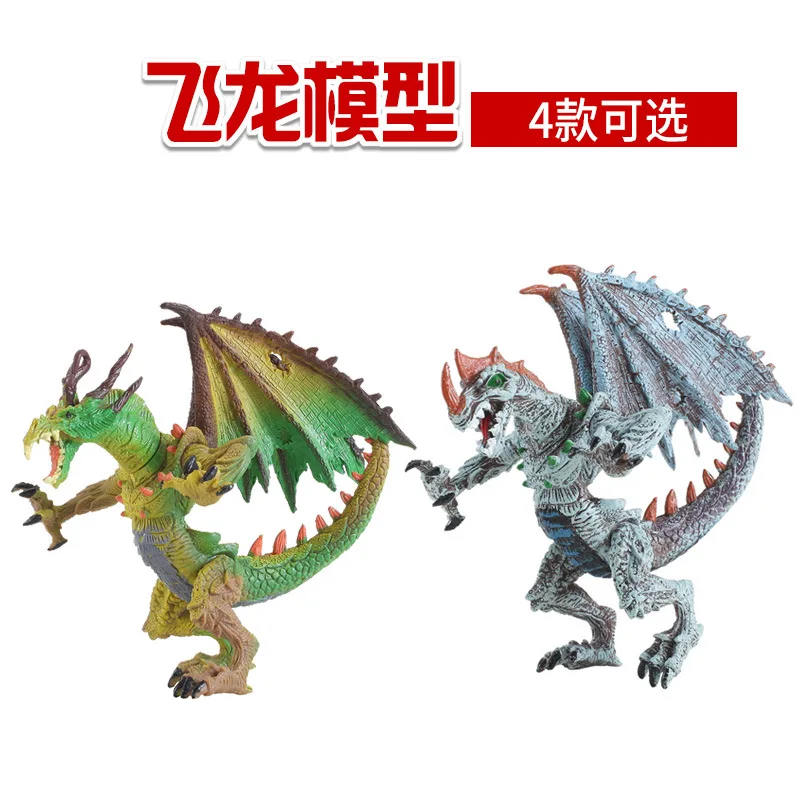 Модели животных миниатюрная фигурка Модель Flying Dragon игрушки Home Decor украшения