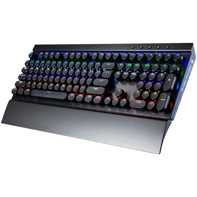 Magic Refiner MK7 игровая механическая клавиатура 108 клавиш синий переключатель
