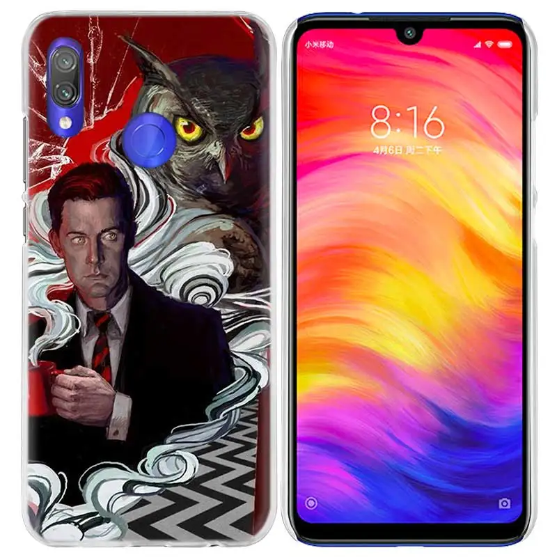 Чехол с надписью «Добро пожаловать в Твин Пикс» для Xiao mi Red mi Go Note 7 6 6A Pro S2 5 5A 4X mi A1 A2 9 mi x 3 5G 8 lite Play F1 жесткий чехол для телефона из ПК