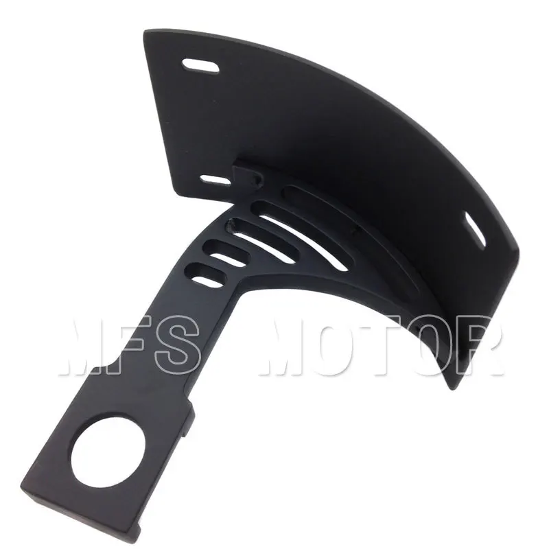 

Motorcycle Accessories Curved side Mount License Plate Tag Holder Bracket For Yamaha YZF-R6S 1998-2002 YZF-R1 1998-2003 Black