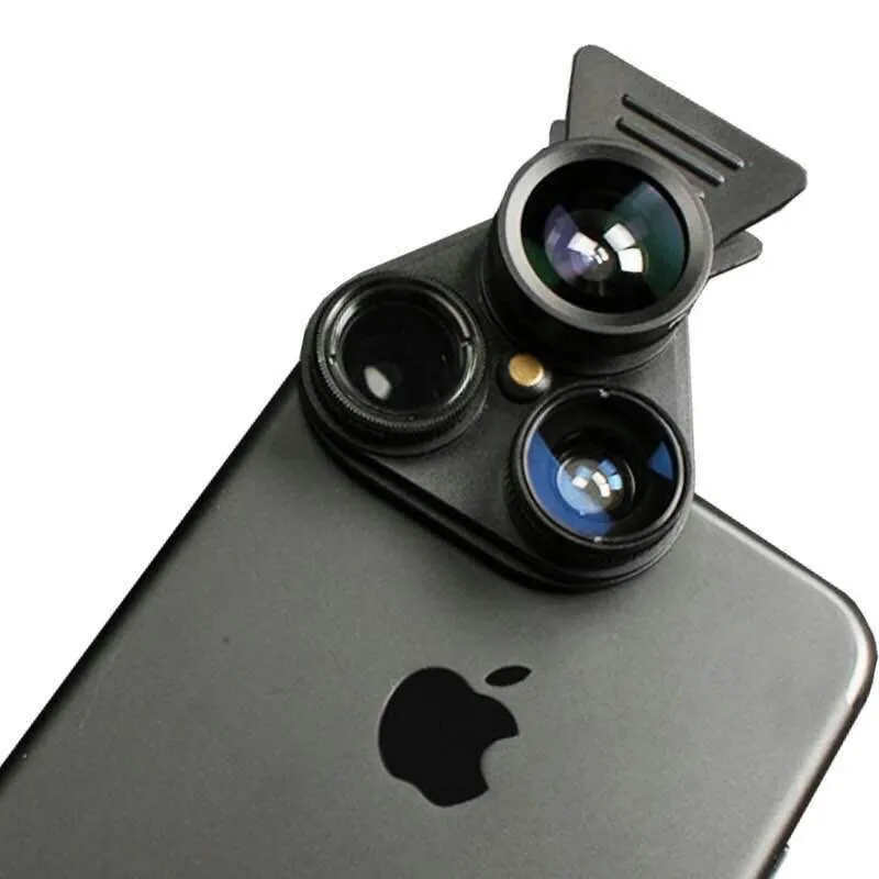 HD объектив для сотового телефона профессиональный 2.5X Telephot 180 градусов Рыбий глаз