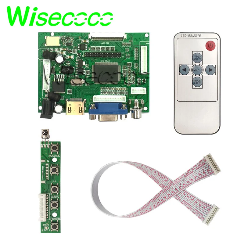 controller board 2 7-дюймовый ЖК-дисплей для TTL LVDS плата контроллера HDMI VGA 2AV 50 PIN подходит только для AT070TN90 92 94 Поддержка автоматически Raspberry Pi - Цвет: controller board 2