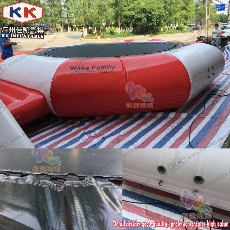 Индивидуальный арендный коммерческий гигантский надувной водный батут для
