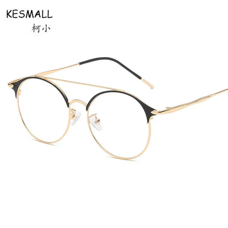 Kesmall новейшие модные ретро Очки Рамки Для мужчин женщин Близорукость Оправы для
