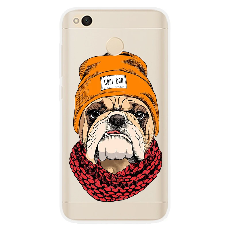 Силиконовый чехол для Xiaomi Redmi 4X 5 0 'с принтом классных Хаски животных Xiao mi Xiomi 4x4 x