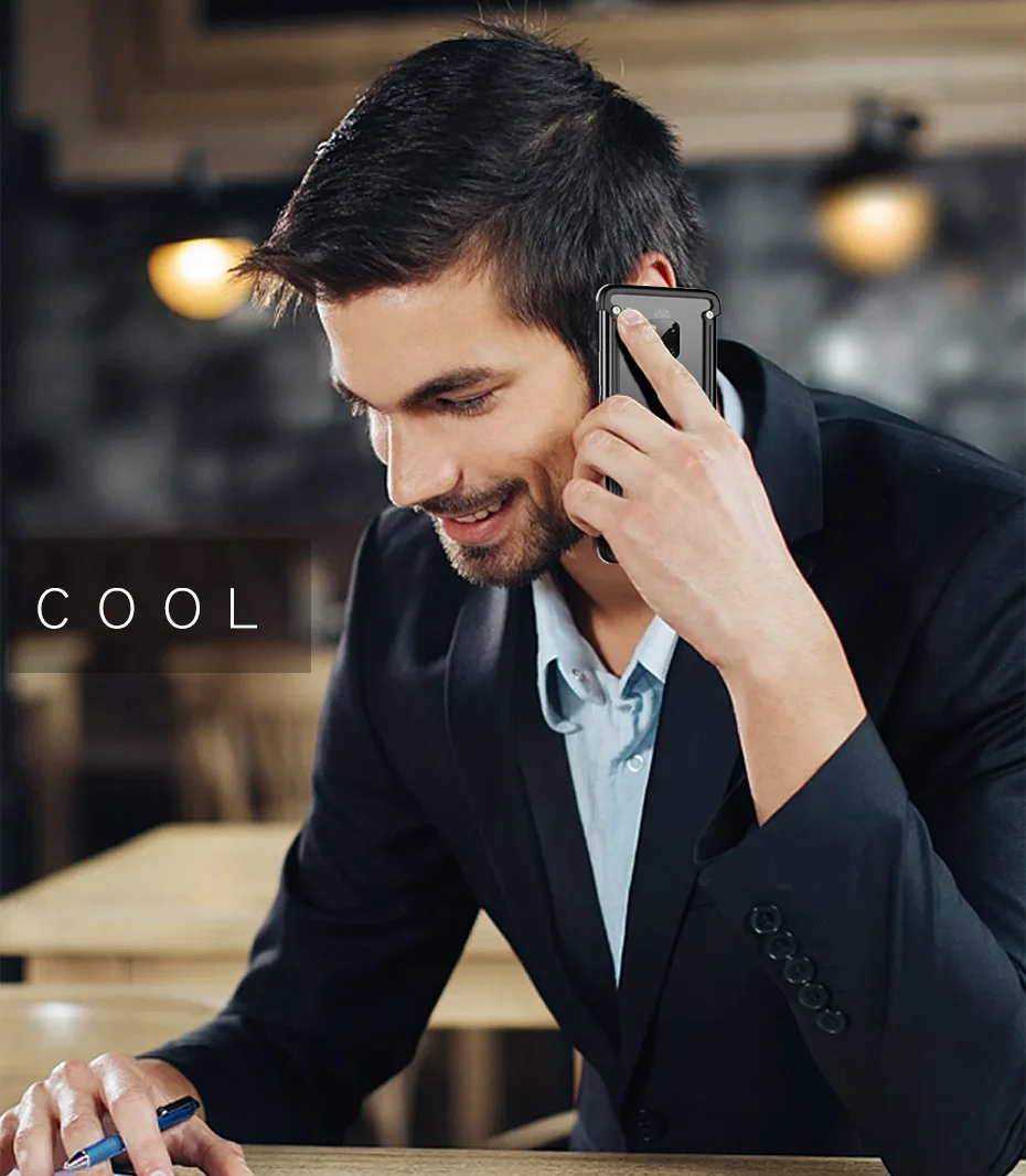 OATSBASF подушка безопасности металлический бампер чехол для huawei mate 20 pro RS чехол индивидуальный металлический чехол для huawei mate 20X360 градусов чехол