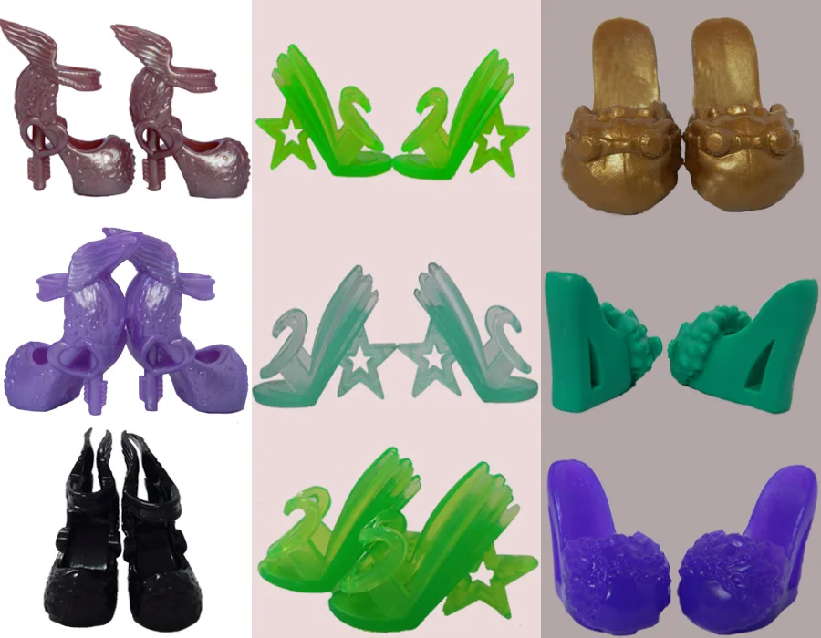 10 пар/лот модные дизайнерские туфли смешанного стиля на высоком каблуке для