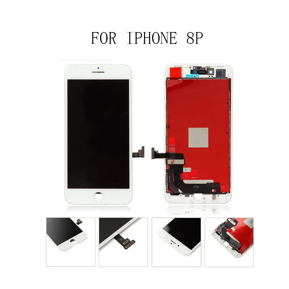 Сменный сенсорный экран и ЖК дисплей с 3D сенсорным экраном для iphone 7 7plus 8 plus|Экраны