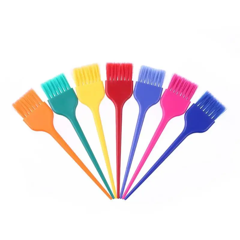 L 7 шт Pro Цветные волосы щетки для покраски комплект окраска Парикмахерская Парикмахерские кисть парикмахерские принадлежности салон по уходу за волосами инструмент для укладки - Цвет: L