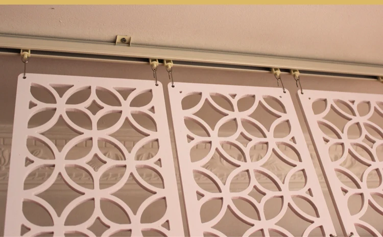 Перегородка подвесная складная с орнаментом для дома гостиной столовой 4 шт.|screen