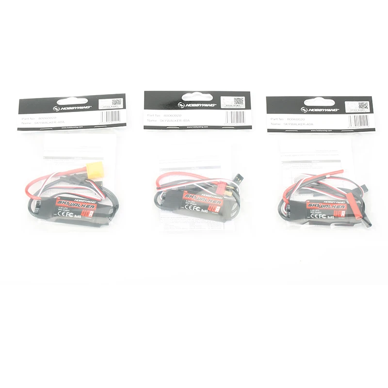 Бесщеточный Регулятор Скорости Hobbywing SkyWalker 40A 2 3S Lipo ESC для радиоуправляемого