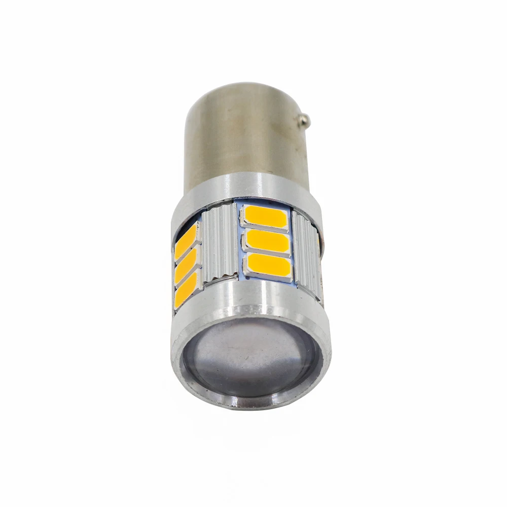 Светильник лампа YSY 100X BA15S BAU15S P21W PY21W 1156 5630 18SMD Canbus без ошибок фонарь заднего хода