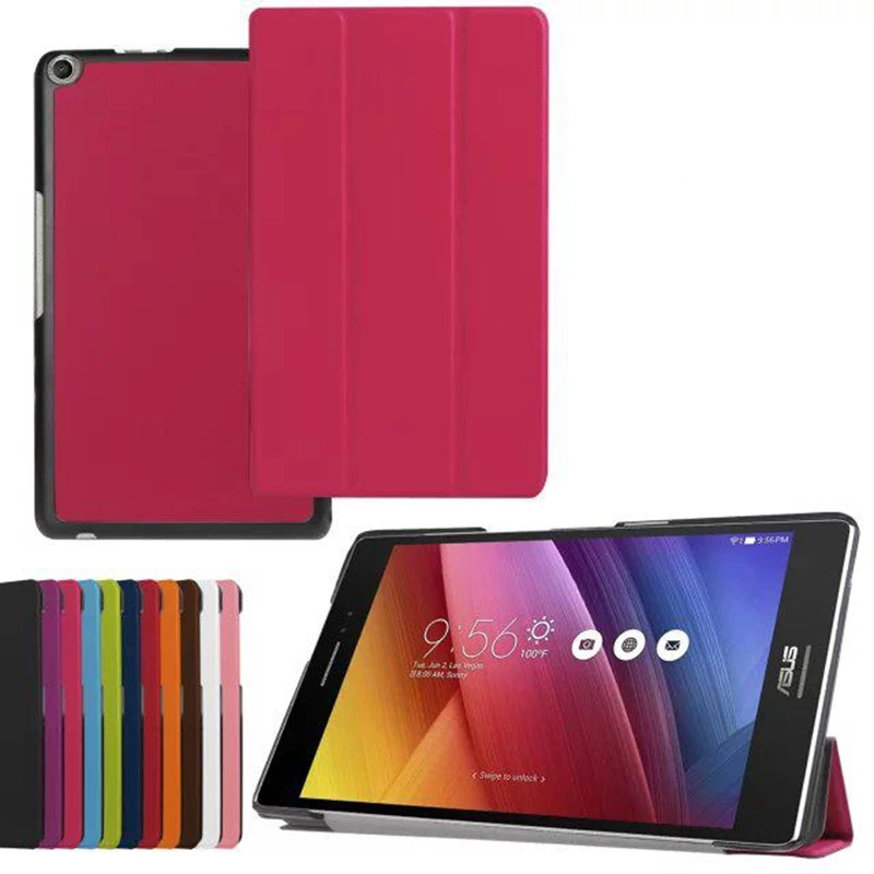 Tri-Fold ультра тонкий из искусственной кожи чехол для ASUS Zenpad 8 0 Z380 Z380KL Z380C дюймов