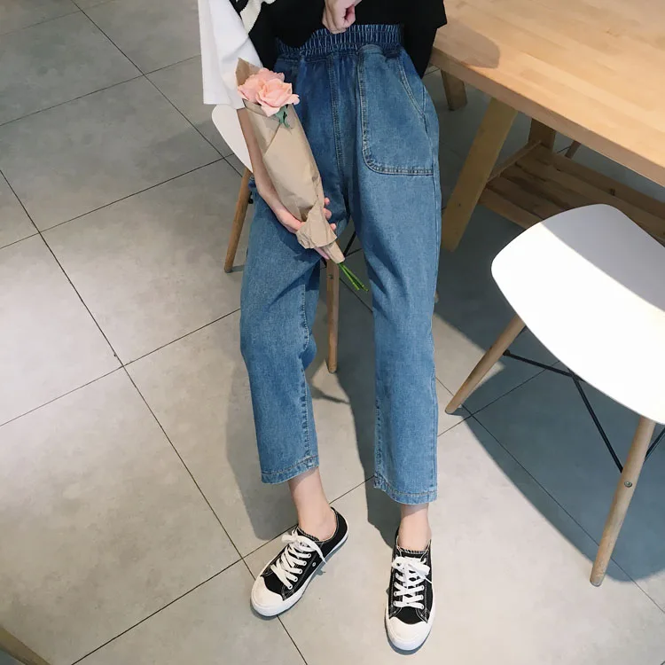 Mihoshop Ulzzang Корейская женская модная одежда 2017 новая Высокая талия повседневные