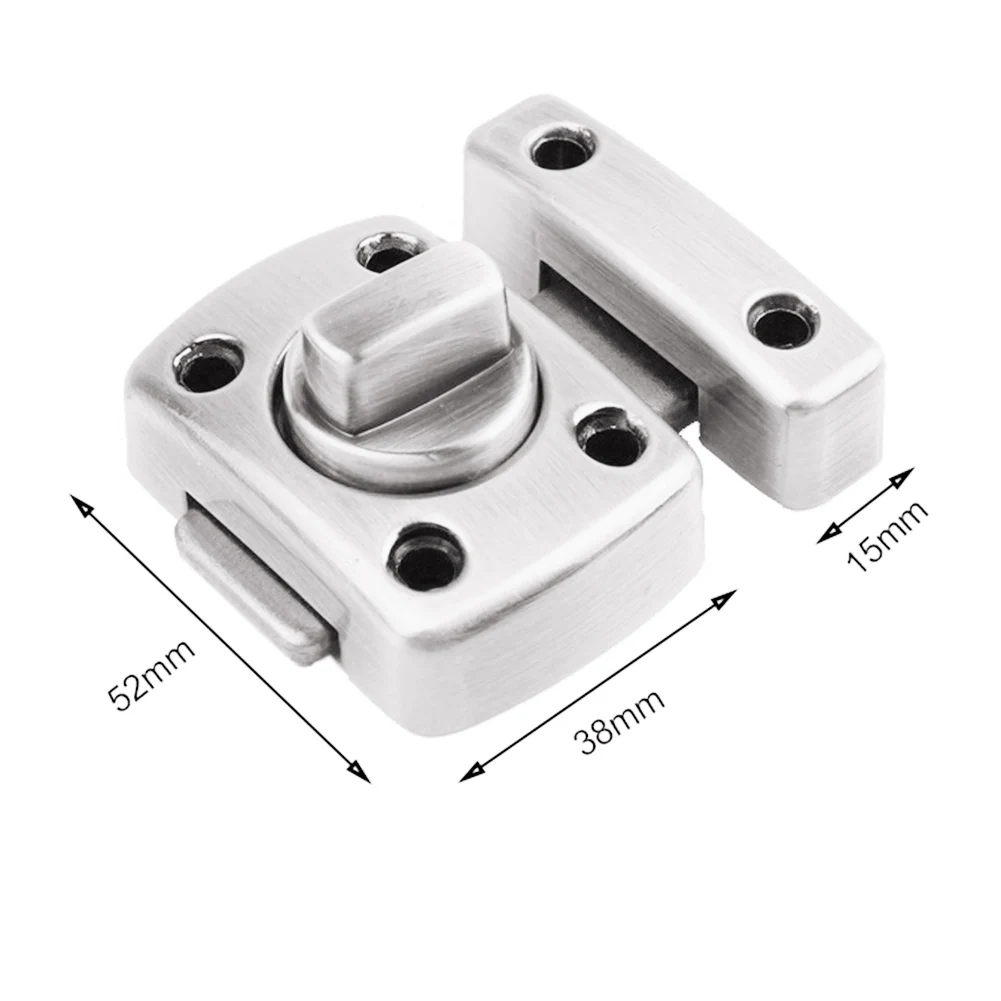 1 шт. Толстая Противоугонная дверь из цинкового сплава вращающаяся защелка