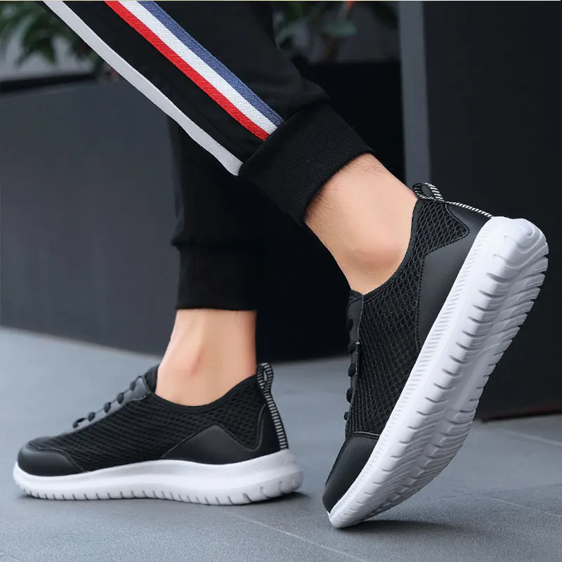 SUROM мужские кроссовки летние дешевые дышащие Мужские Легкие беговые для прогулок