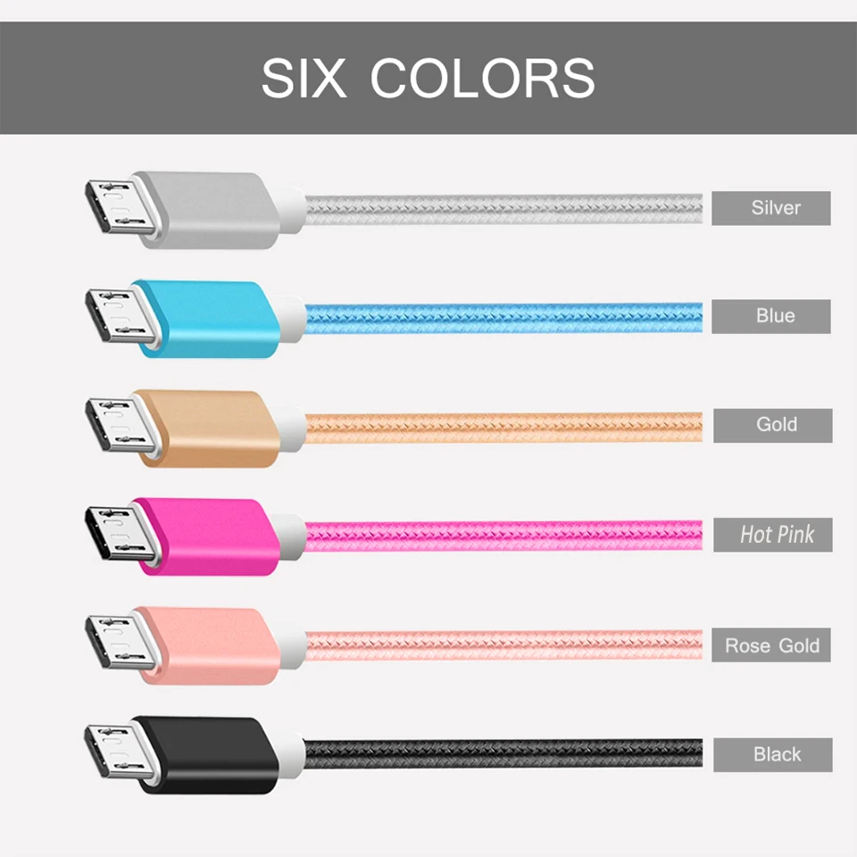 Micro usb кабель для зарядки 3 м 2 м 1,5 м 25 см кабель для зарядки данных провод для samsung Galaxy J2 J5 J7 Lg K10 Redmi 8 7 Microusb