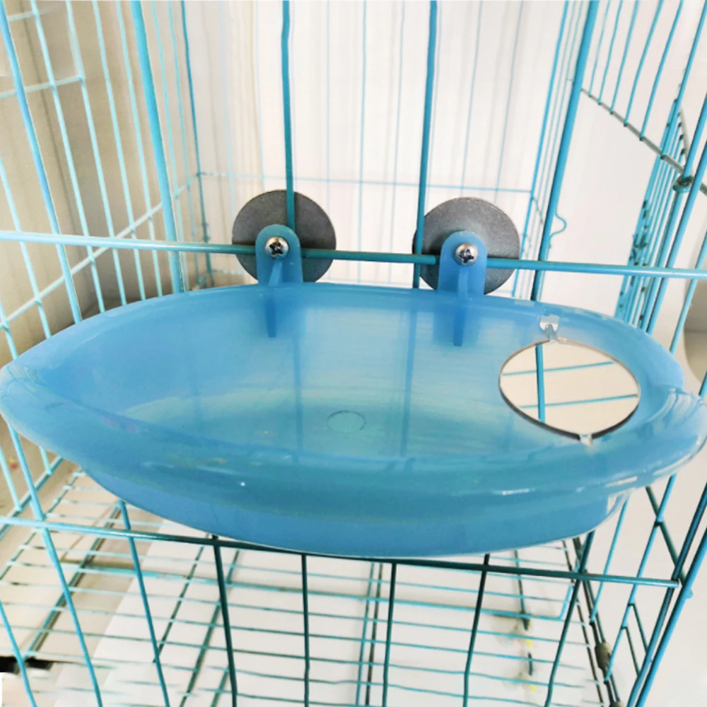 PipiFren Parrot ванна с зеркалом аксессуары для птичьей клетки зеркальная ванна для вечеринки коробка маленькая клетка для попугая игрушки для домашних животных jouet perroquet