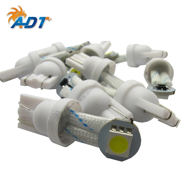 20 шт Холодный белый T10 W5W 194 Клин 1 5050SMD 6 3 V AC/DC высшая яркость без GHOSTING пинбол