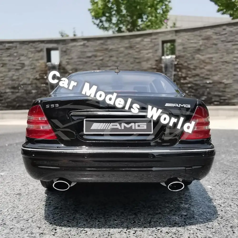 Полимерная модель автомобиля для Otto S55 AMG (W220) 1:18 (черный) OT832 + подарок! |