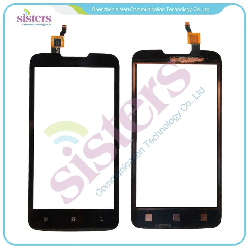 5 шт. Высокое качество черный/белый сенсорный экран дигитайзер Переднее стекло