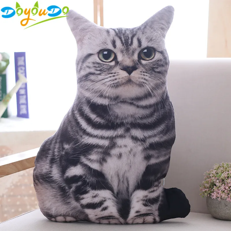 1 шт. 50 см мягкие 3D моделирование мягкие игрушки для кошек диван подушка милые плюшевые животные кошки куклы игрушки подарки