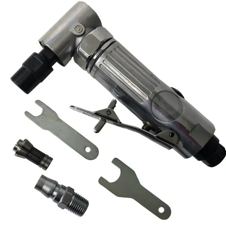 1/4 ''пневматические инструменты Углошлифовальная Grinder 90 градусов шлифовальный станок мини Micro Полировка Для инструменты для мастерских