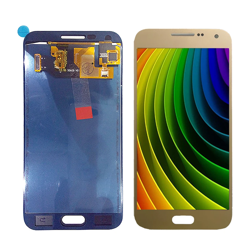 ЖК-дисплей и тачскрин E500H E500FN E500F E500M с регулировкой яркости для Samsung Galaxy E5 2015 |