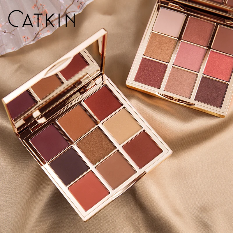 CATKIN 1,6 г* 9 сезонные 9 цветов Тени для век Палитра C02 летний дождь макияж глаз блеск Тени для век
