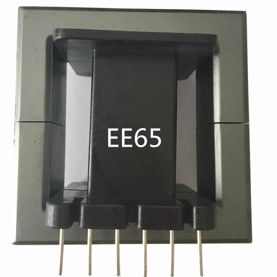 Ультра большой трансформатор ферритовый сердечник EE65B 12pin 6+ 6pin вертикальные бабины изолятор ферритового 4X65 мм MnZn PC40, 2 компл./лот