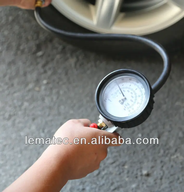 LEMATE Pro Metal Tire Inflator with Gauge 220 PSI Dual Air Car Truck Motorcycle Tyre Chuck | Инструменты