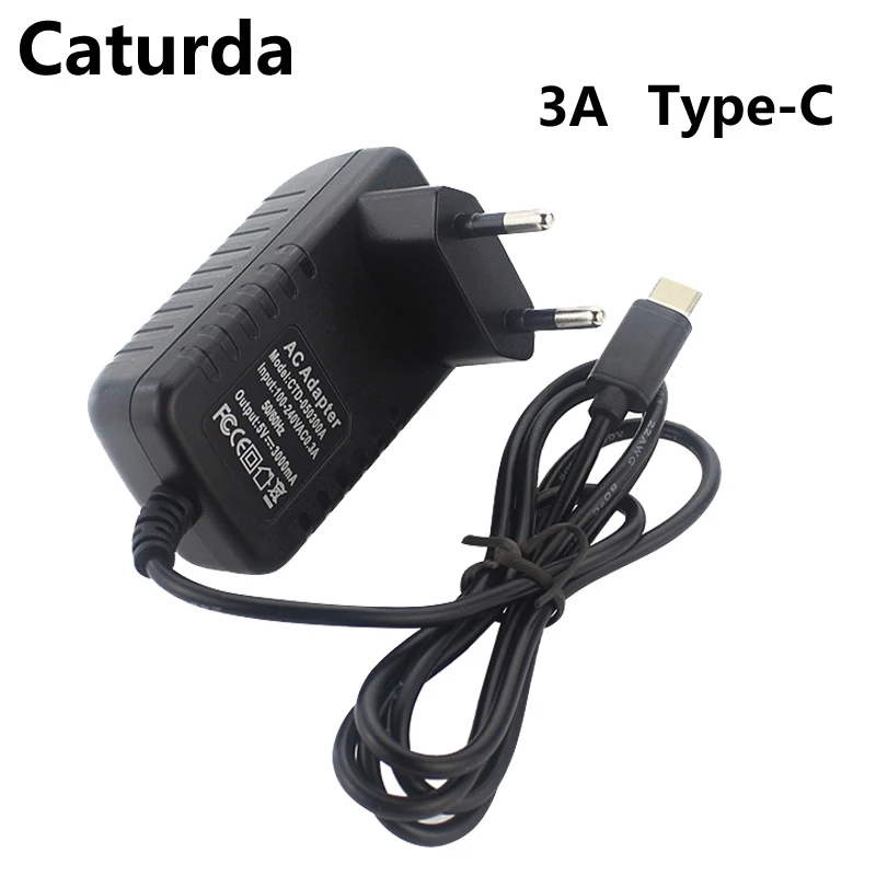 Для Raspberry Pi 4 блок питания 5 V 3A type-C адаптер питания зарядное устройство для Raspberry Pi 4 Модель B не поддерживает Raspberry Pi 3