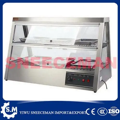 

1.2m food warmer displayer cheaper warming showcase for sale