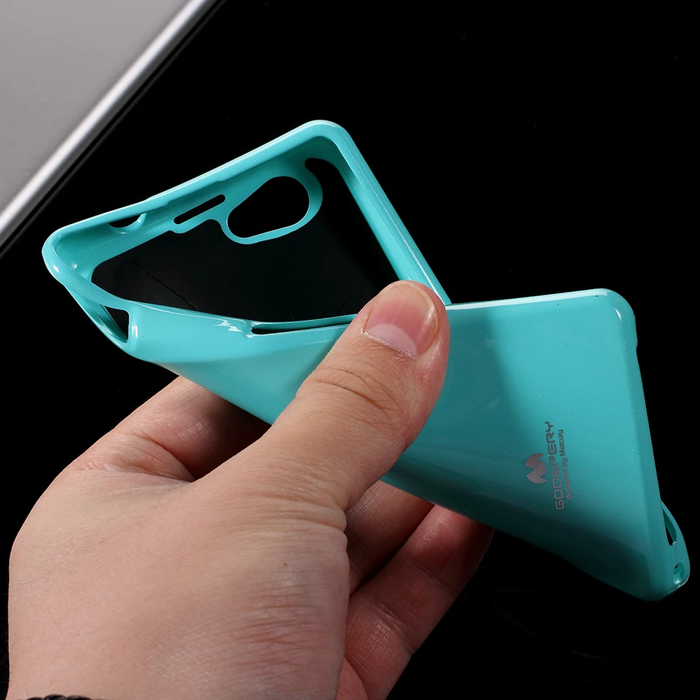 Для Sony Xperia Z1 Mini Compact D5503 Меркурий GOOSPERY Glittery Порошок ТПУ Чехол для |