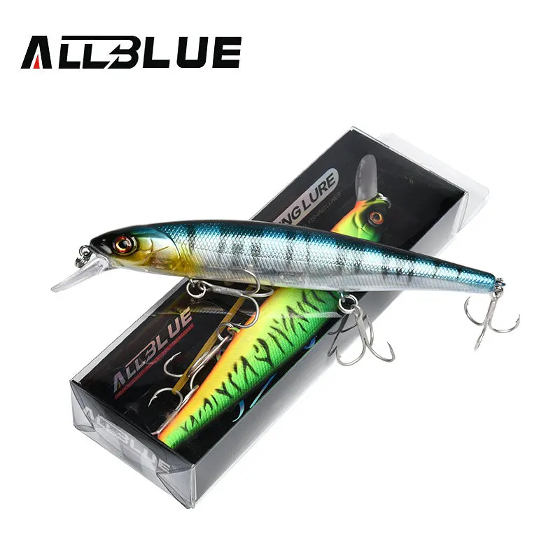 ALLBLUE Кракен 128SP лучшее качество Рыбалка воблер 24 5 г/128 мм Приостановить Minnow Pike Bass