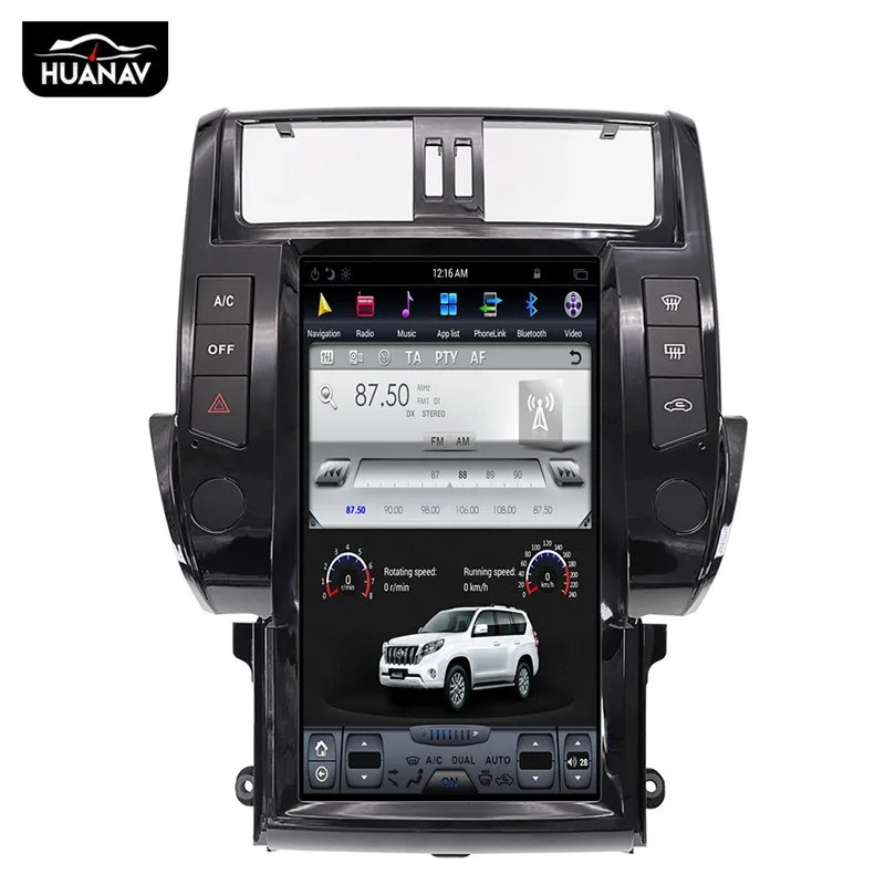 Android 8,1 автомобильный dvd-плеер gps навигация для TOYOTA Land Cruiser Prado 150 2010-2013 авто радио плеер мультимедиа головное устройство