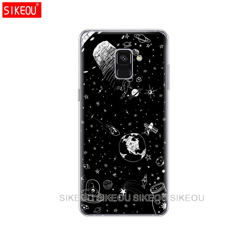 Силиконовый чехол для телефона Samsung Galaxy A6 A8 2018 A3 A310 A5 A510 A7 2016 2017 новейший рисунок