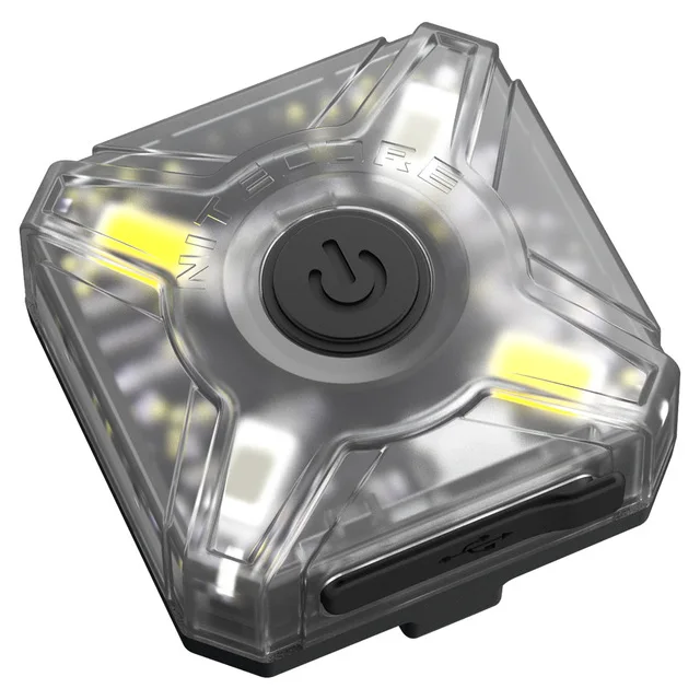 NU05 Simply NITECORE NU05 LE мини сигнальная фара 4* красный зеленый синий белый светодиоды usb зарядка наружная фара Встроенный литий-ионный аккумулятор - Испускаемый цвет: NU05 Simply