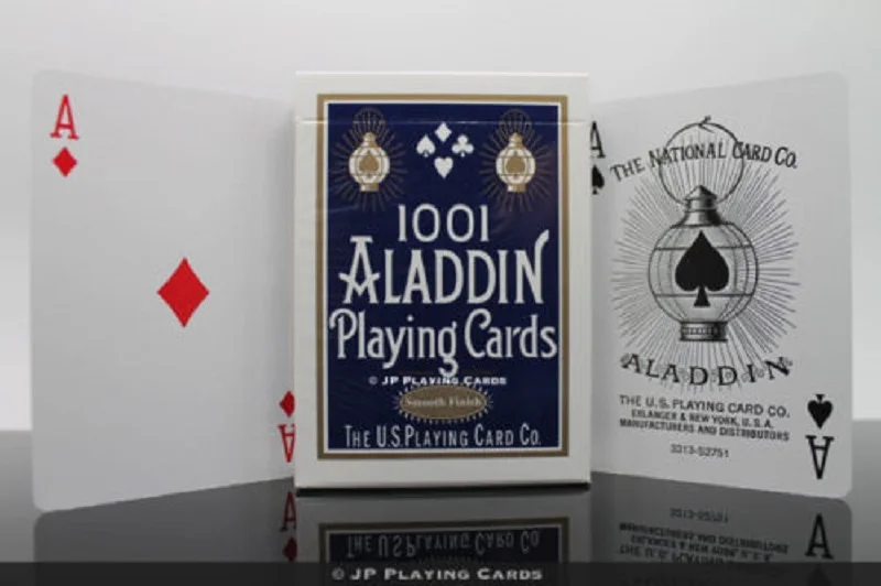 1001 ALADDIN игральные карты красный/синий/черный колода USPCC новое издание Волшебные
