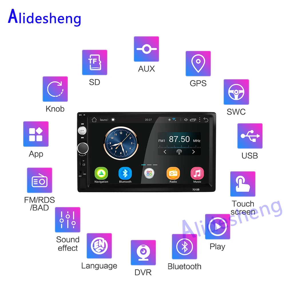 2din Android 2G ram 32G rom автомобильное радио gps навигация автомобильный мультимедийный