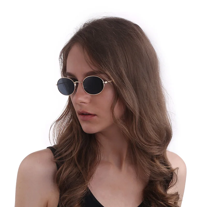 2019 Круглые Солнцезащитные очки для мужчин и женщин летний Стиль oculos gafas lentes de sol