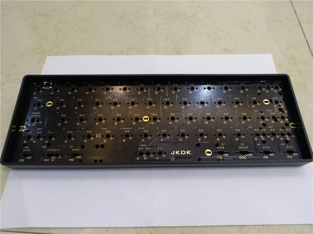 Черный 60 PCB CHN пластины Мини Компактный покер Совместимость с Сатаной gh60 DIY механические клавиатуры cherry mx профиль