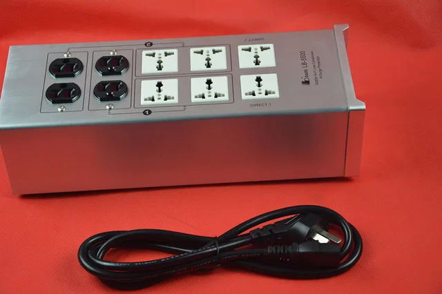 Bada LB 5500 5000 Вт 15 а аудиофильский фильтр LB5500 новое оборудование|Аксессуары для