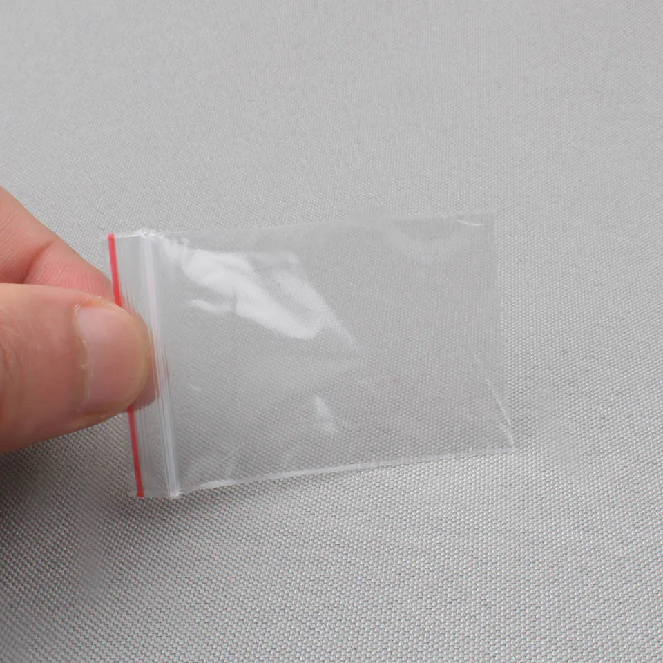 Полиэтиленовый пакет с застежкой молнией 4*6 см для пищевых продуктов пластиковый
