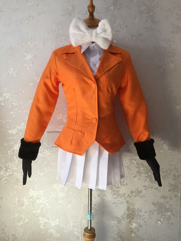 Аниме! Kemono Friends, Серебряная лиса, песец, прекрасная униформа, костюм для косплея, костюм на Хэллоуин, пасхальный наряд, на заказ