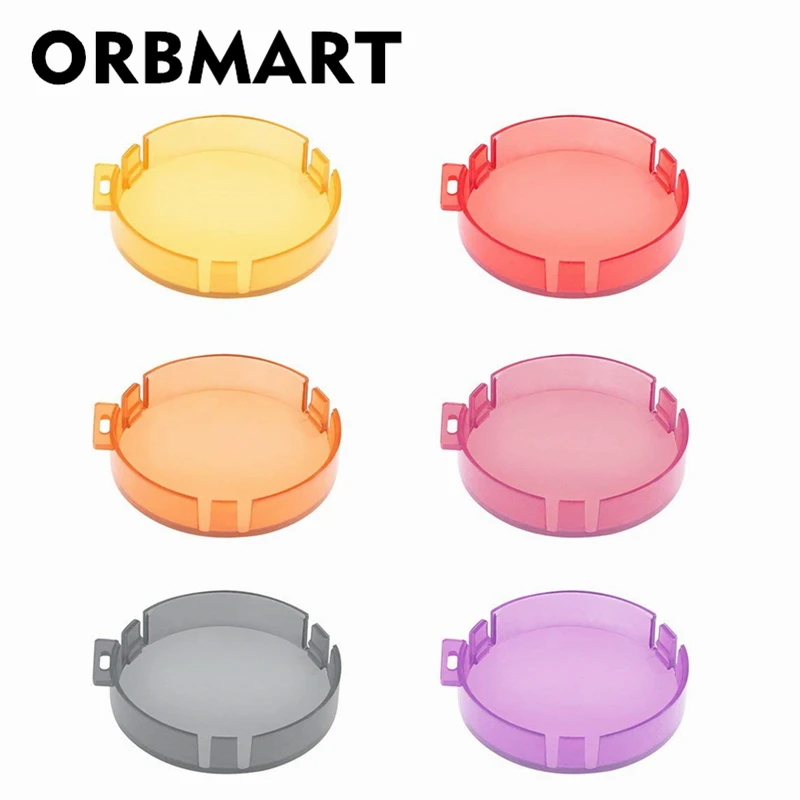 Круглый защитный чехол ORBMART 6 цветов с УФ фильтром для EKEN H8R H9R Akaso EK7000 аксессуар
